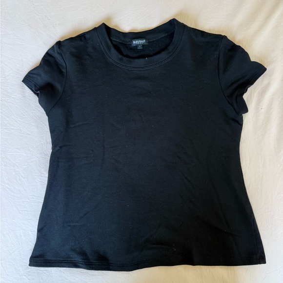 Bleusalt black t shirt size 1 - Picture 4 of 5